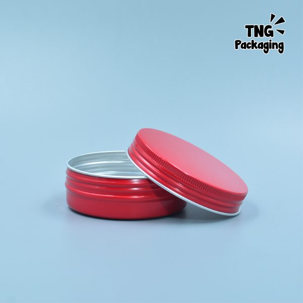 Jar Aluminium Merah - 10ml 15ml 30ml 50ml 60ml 80ml 100ml 150ml - Image 4
