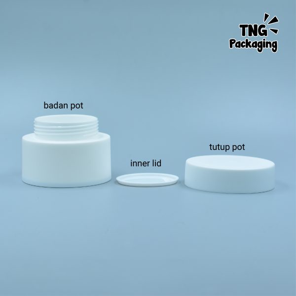 Pot Cream Plastik - 50 gr - Image 4