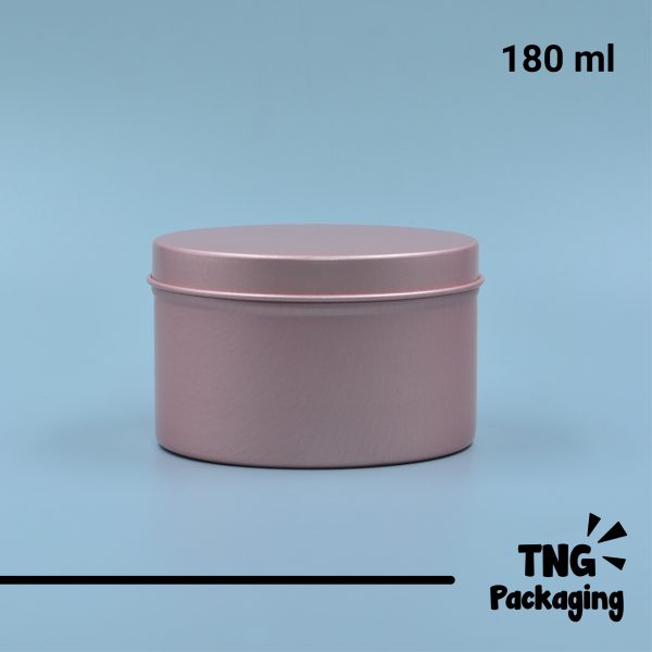 Jar Aluminium Pink - 180 ml - Image 2