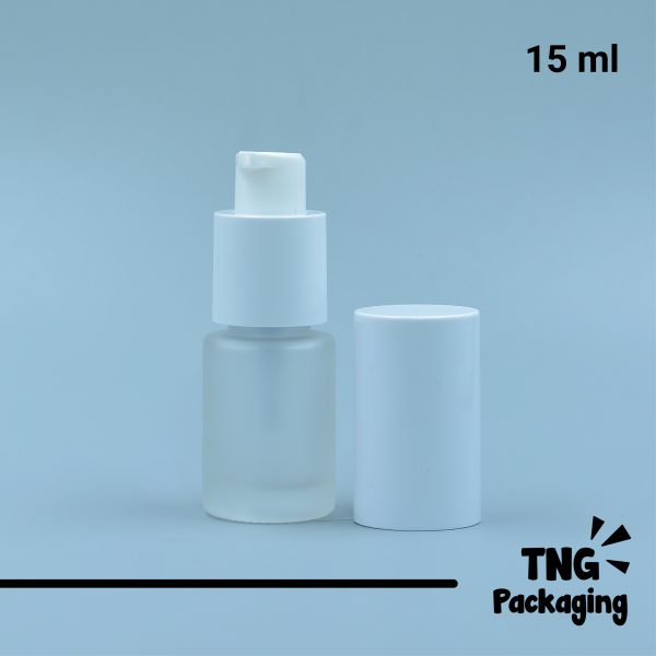 Botol Pump Tutup Putih - 15 ml - Image 2