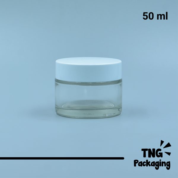Pot Kosmetik Kaca - 50 ml - Image 2