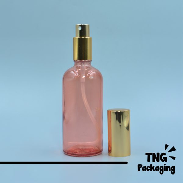 Botol Parfum Spray Orange - 100 ml - Image 2