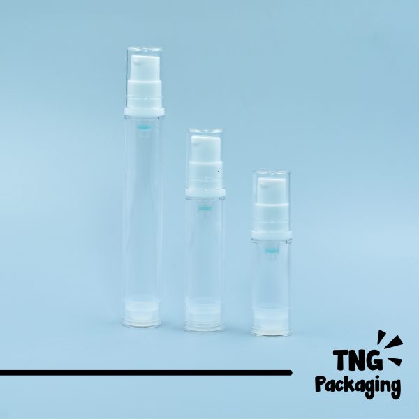 Botol Pump Airless Mini - 5ml 10ml 15ml - Image 2