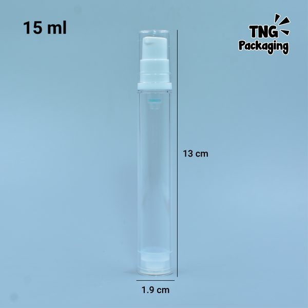 Botol Pump Airless Mini - 5ml 10ml 15ml - Image 5