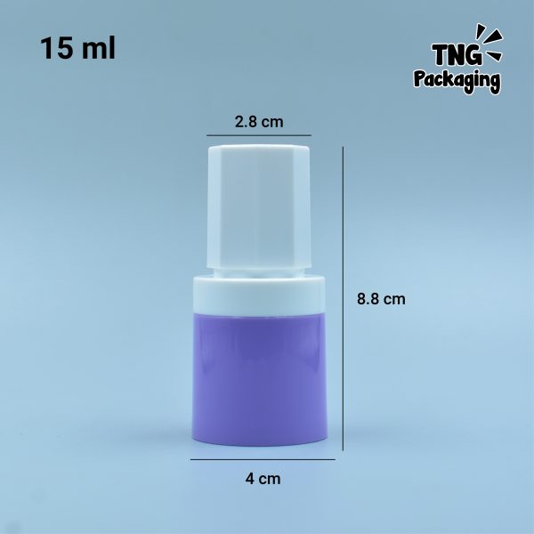 Botol Pump Airless Lagoon - 15ml 30ml 50ml - Image 5