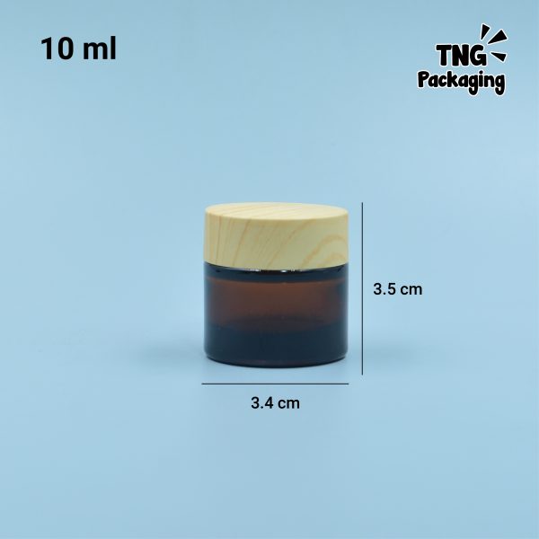 Pot Cream Amber - 10ml 30ml 50ml 100ml - Image 5