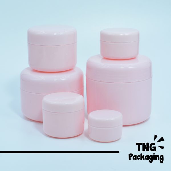 Pot Cream Plastik Pink - 10ml 20ml 30ml 50ml 100ml 150ml - Image 2