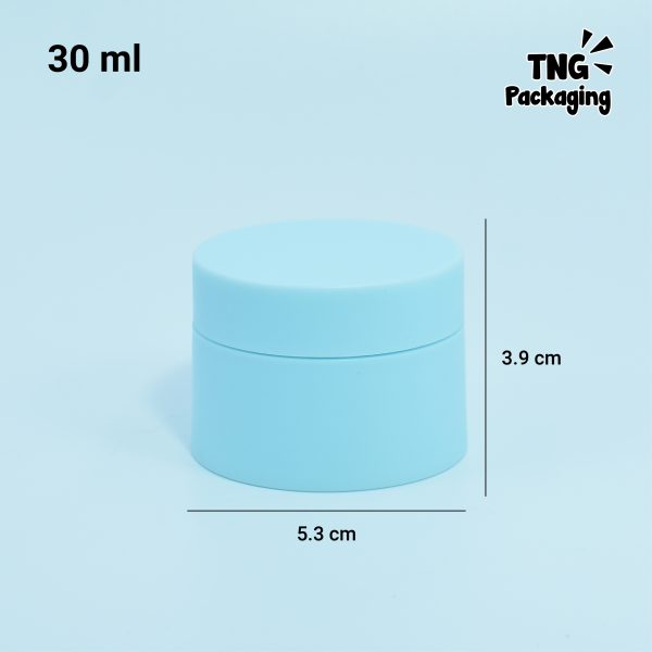 Pot Cream Plastik Biru - 10ml 20ml 30ml 50ml - Image 6