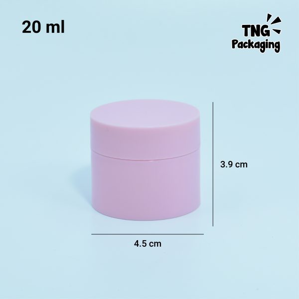 Pot Cream Plastik Pink - 10ml 20ml 30ml 50ml - Image 5