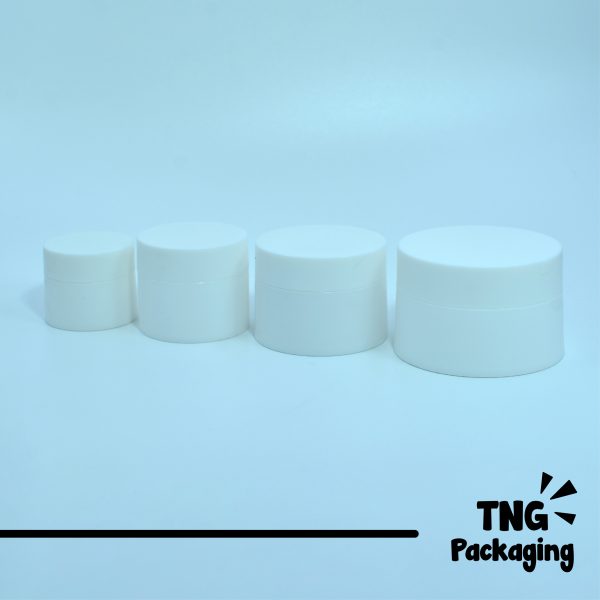 Pot Cream Plastik Putih - 10ml 20ml 30ml 50ml - Image 2