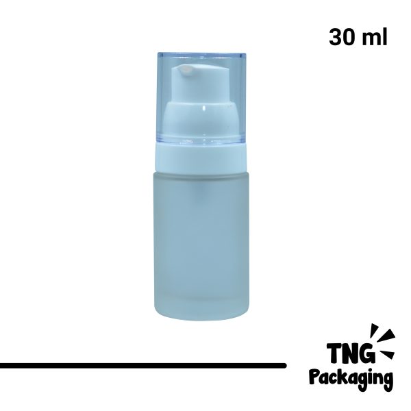 Botol Pump Kaca Leher Bebek - 30 ml