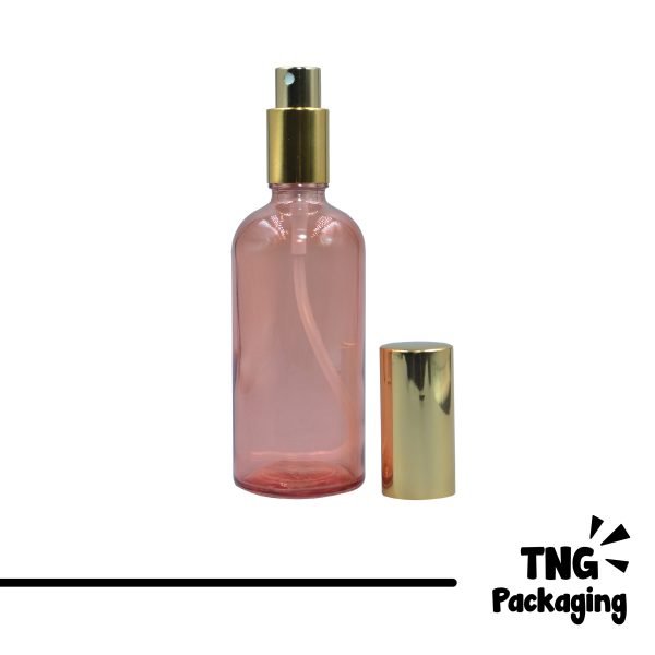 Botol Parfum Spray Orange - 100 ml