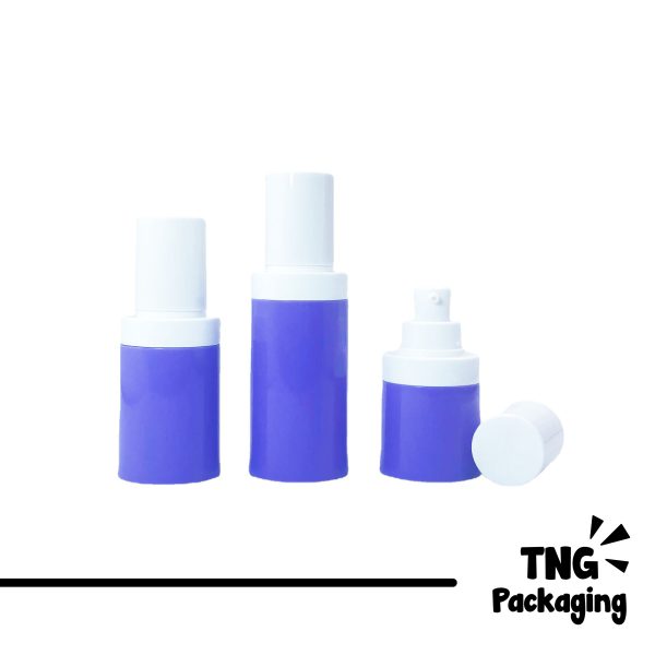 Botol Pump Airless Lagoon - 15ml 30ml 50ml