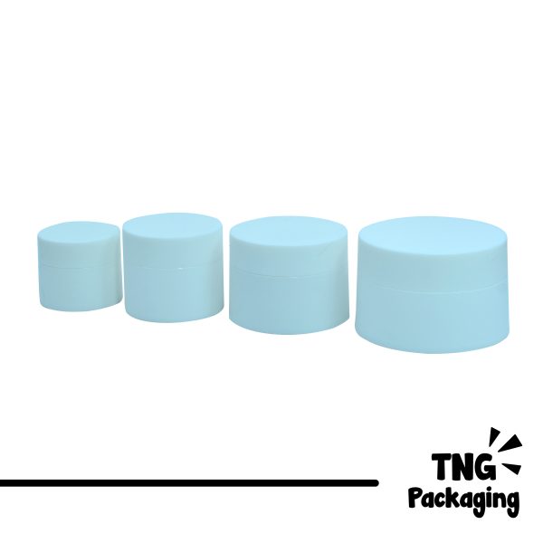 Pot Cream Plastik Putih - 10ml 20ml 30ml 50ml