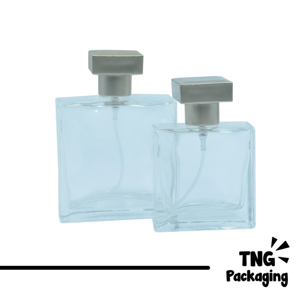 Botol Parfum Kotak - 25ml 50ml