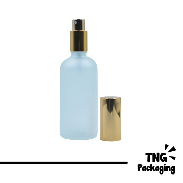 Botol Parfum Spray Putih - 100 ml
