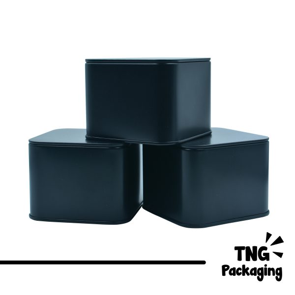 Aluminium Jar Kotak - 200ml