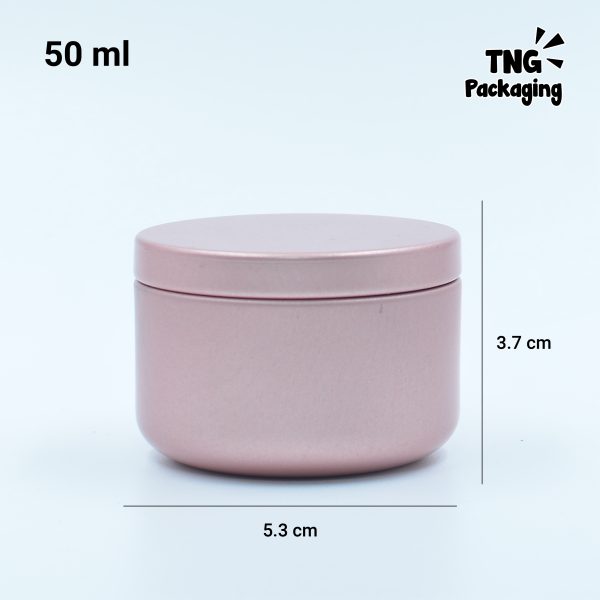 Jar Aluminium Bulat - 50 ml - Image 4