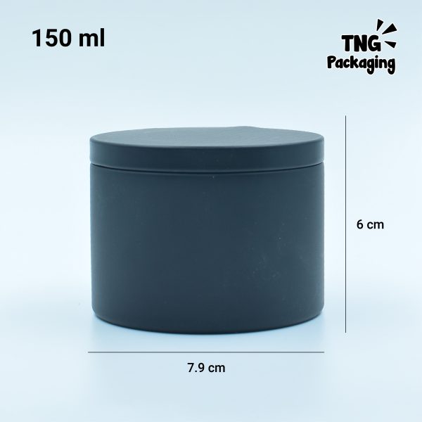 Jar Aluminium Hitam - 150 ml 200 ml - Image 5
