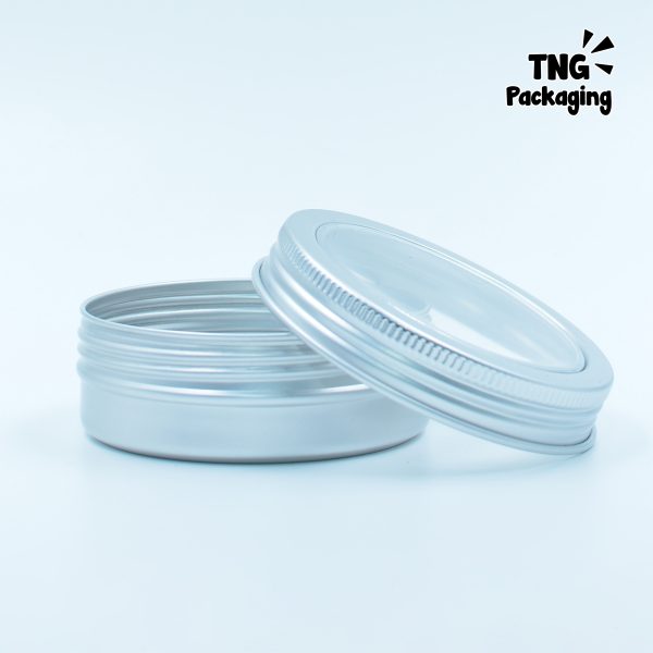 Jar Aluminium Tutup Transparan - 150 ml 200 ml - Image 4