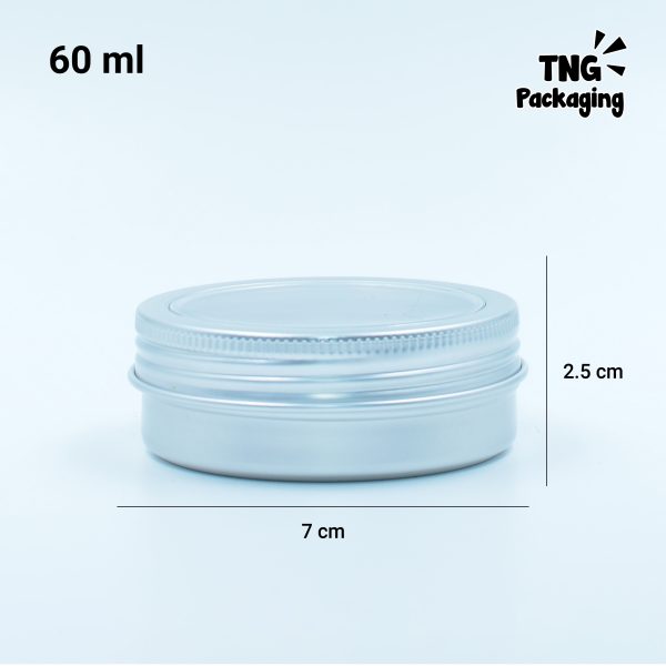 Jar Aluminium Tutup Transparan - 150 ml 200 ml - Image 5