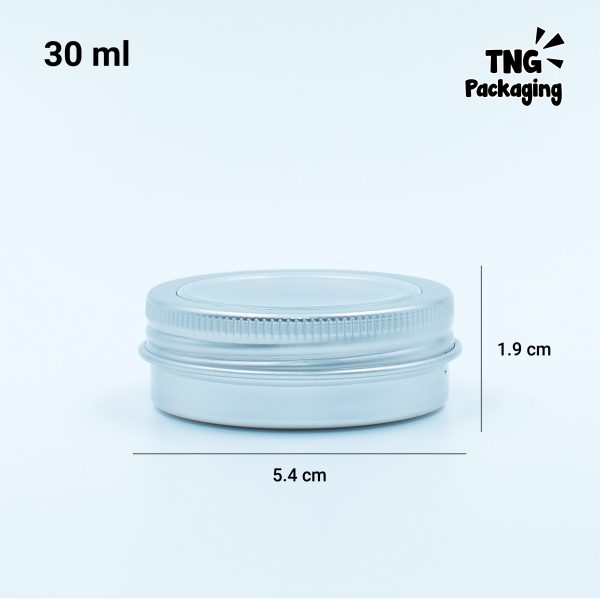 Jar Aluminium Tutup Transparan - 150 ml 200 ml - Image 6