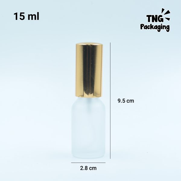 Botol Kaca Frosted Spray - 5ml 10ml 15ml 20ml 30ml 50ml 100ml - Image 8