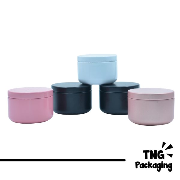 Jar Aluminium Bulat - 50 ml