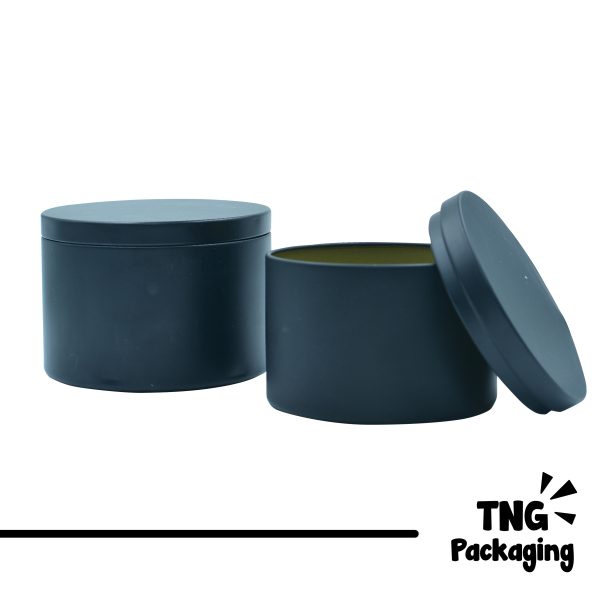 Jar Aluminium Hitam - 150 ml 200 ml