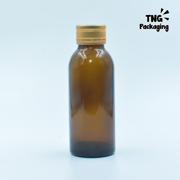 Botol Kaca Amber - 100ml - Image 2