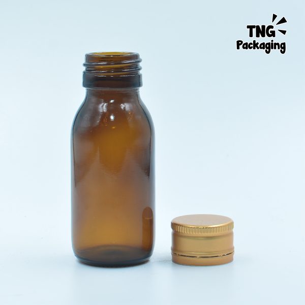 Botol Kaca Amber - 60ml - Image 3