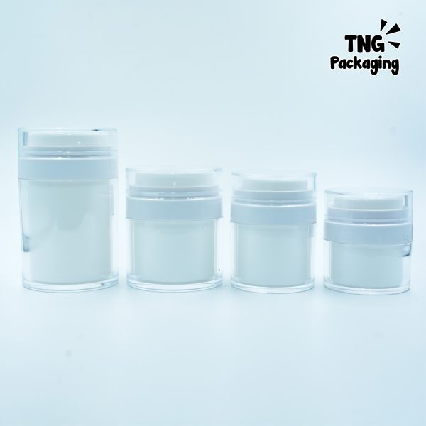 Pot Cream Airless Pump - 15ml 30ml 50ml 100ml - Image 4