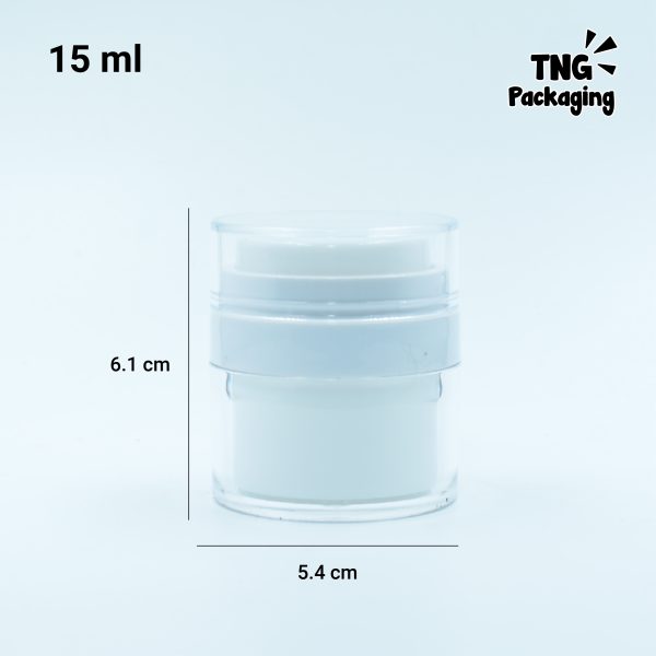 Pot Cream Airless Pump - 15ml 30ml 50ml 100ml - Image 5