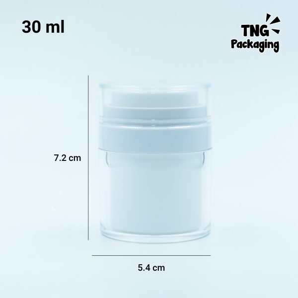 Pot Cream Airless Pump - 15ml 30ml 50ml 100ml - Image 6
