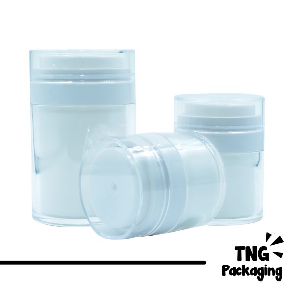 Pot Cream Airless Pump - 15ml 30ml 50ml 100ml