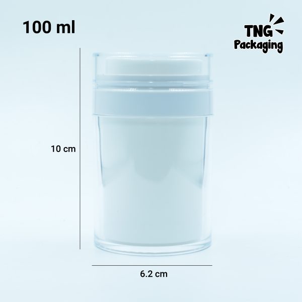 Pot Cream Airless Pump - 15ml 30ml 50ml 100ml - Image 8