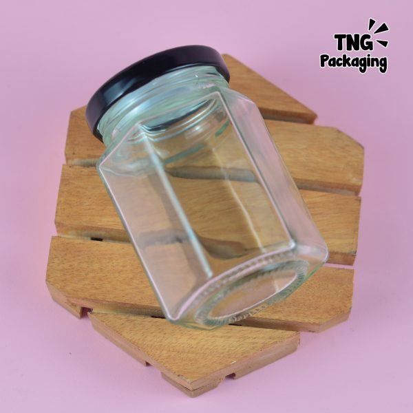 Jar Kaca Hexagon - 100 ml - Image 4