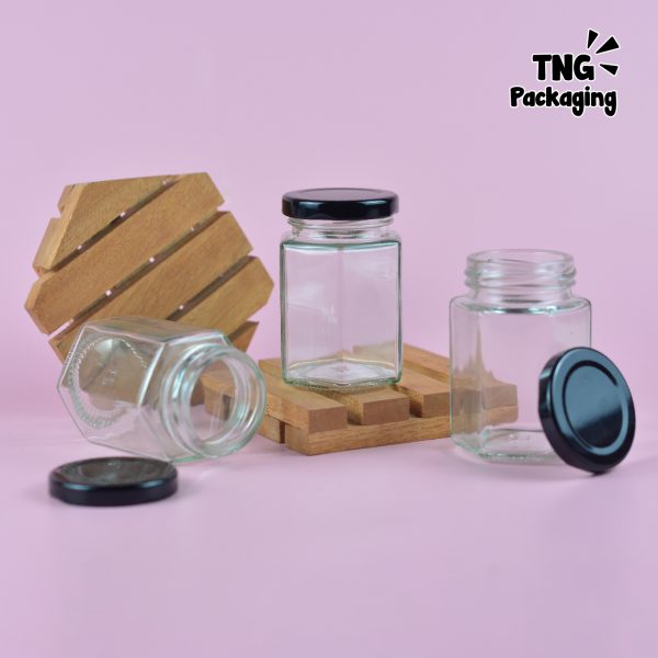 Jar Kaca Hexagon - 100 ml - Image 6
