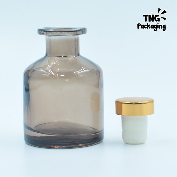 Botol Kaca Tutup Gold - 50 ml - Image 3