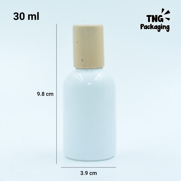Botol Parfum Kaca Putih - 30 ml - Image 4