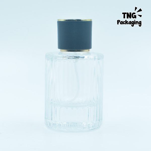 Botol Parfum Tutup Hitam - 50ml - Image 2