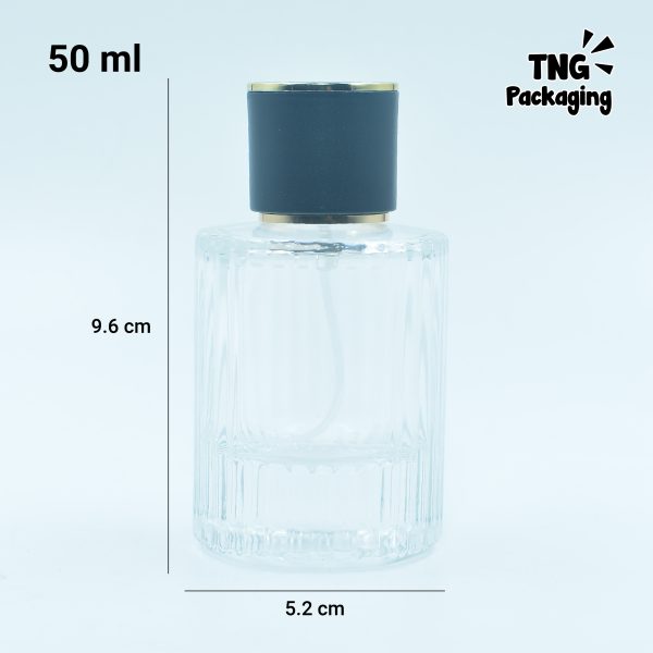Botol Parfum Tutup Hitam - 50ml - Image 4