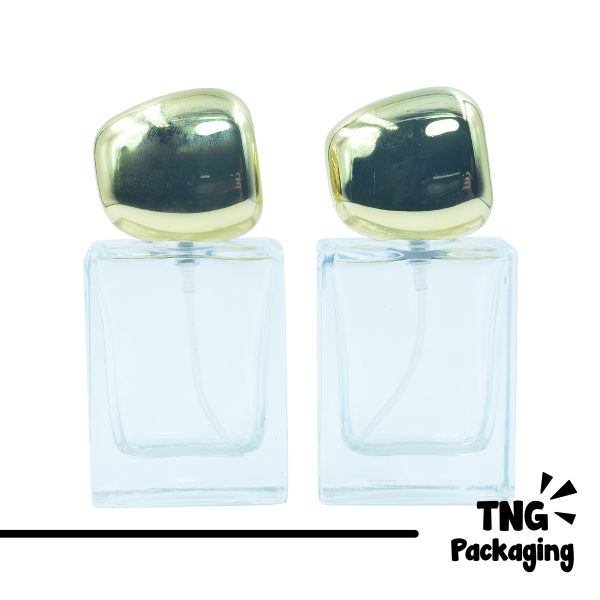 Botol Parfum Tutup Gold - 30 ml