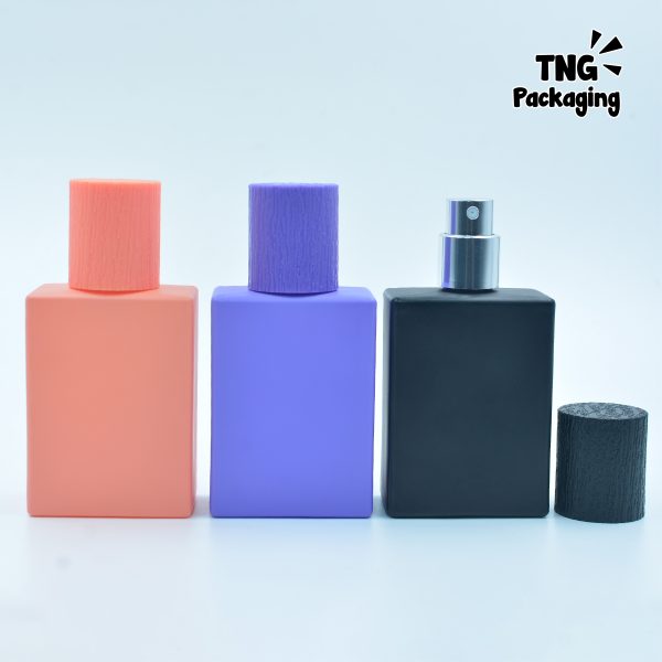 Botol Parfum Tutup Motif Kayu - 30 ml - Image 2
