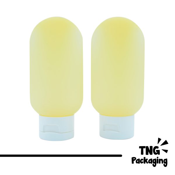 Botol Fliptop Kuning - 60 ml