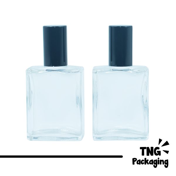 Botol Roll On Tutup Hitam - 15 ml