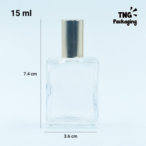Botol Roll On Tutup Silver - 15 ml - Image 4