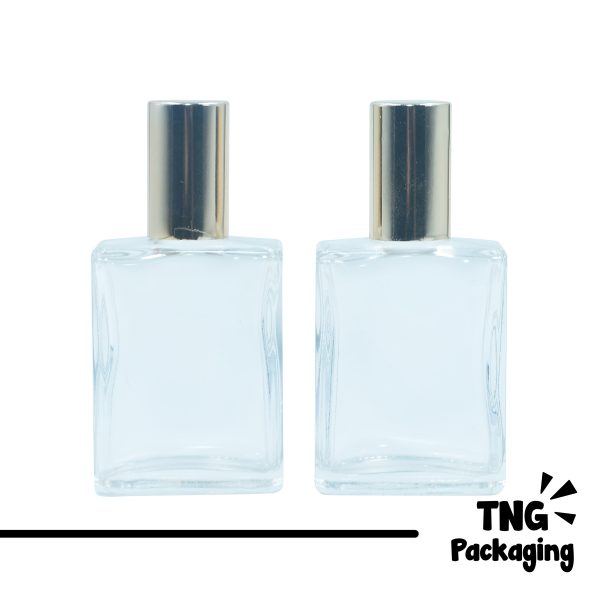 Botol Roll On Tutup Silver - 15 ml
