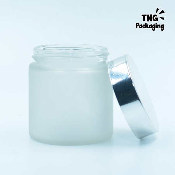 Pot Cream Kaca Frosted - 100 ml - Image 2