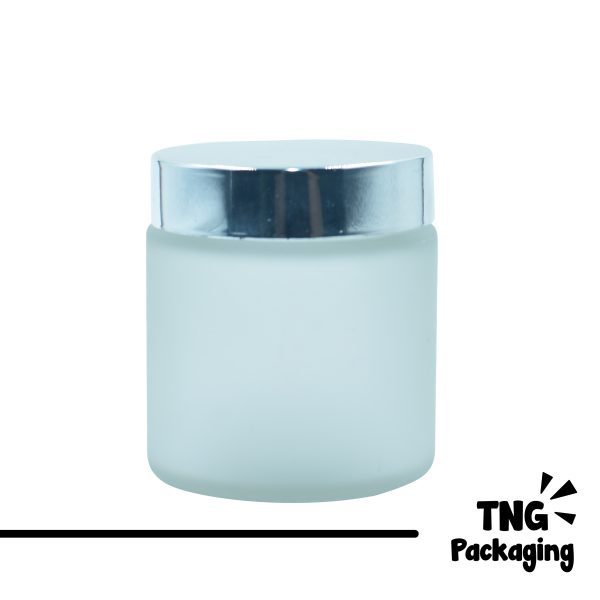 Pot Cream Kaca Frosted - 100 ml